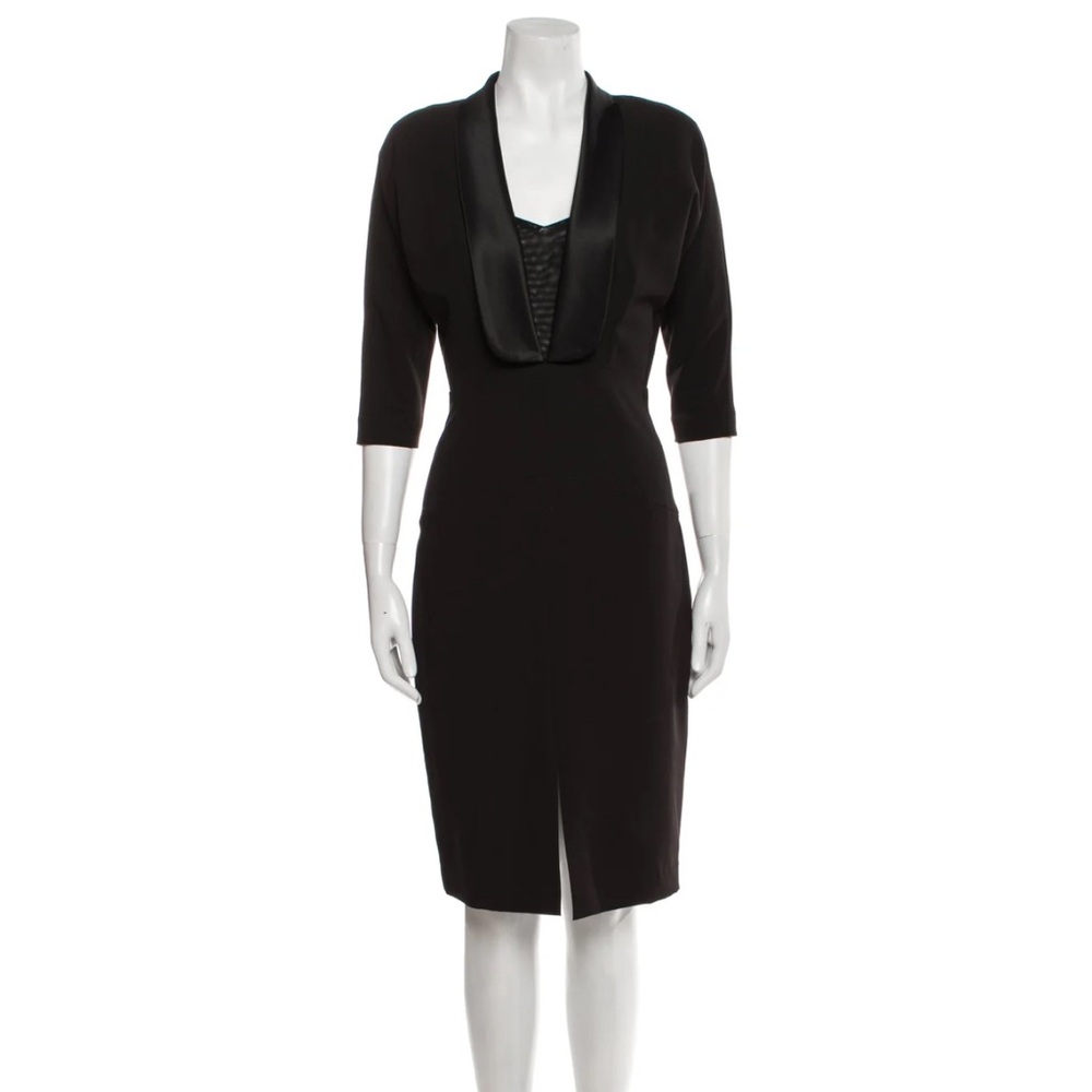 Classic black halo dress. Made in Los Angeles.